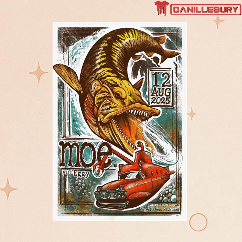 Moe With Eggy Corson Auditorium in Interlochen MI Aug 12 2025 Poster