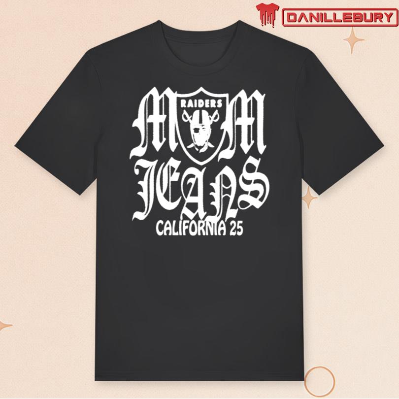 Mom Jeans Band Mj California 25 Tour Raiders Tee