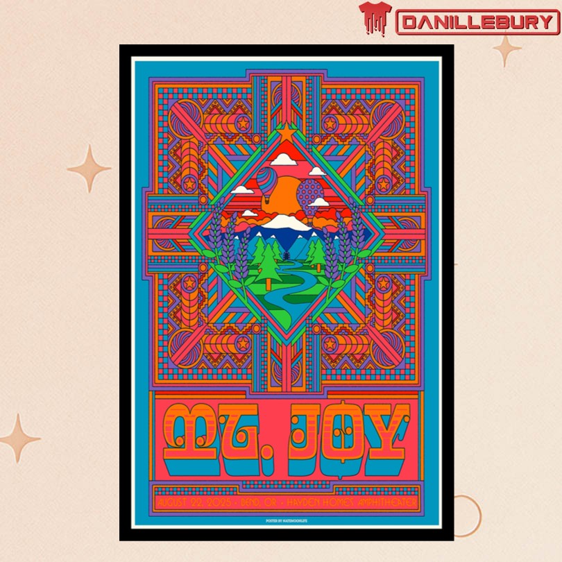Mt Joy Tour Bend OR 8 22 25 Poster