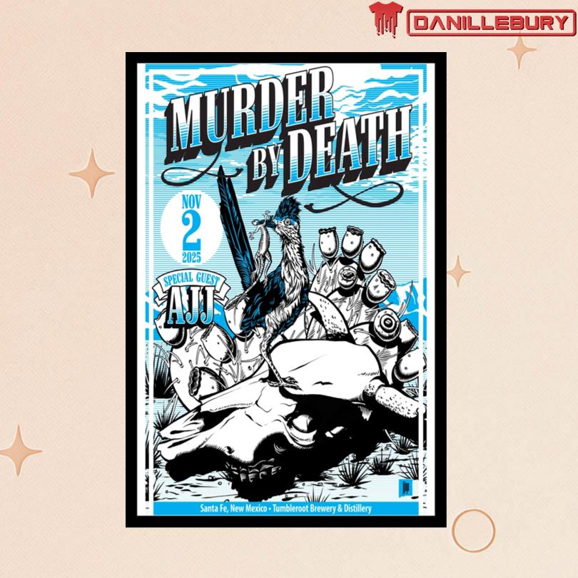 Murder by Death November 02 2025 Tumbleroot Poster