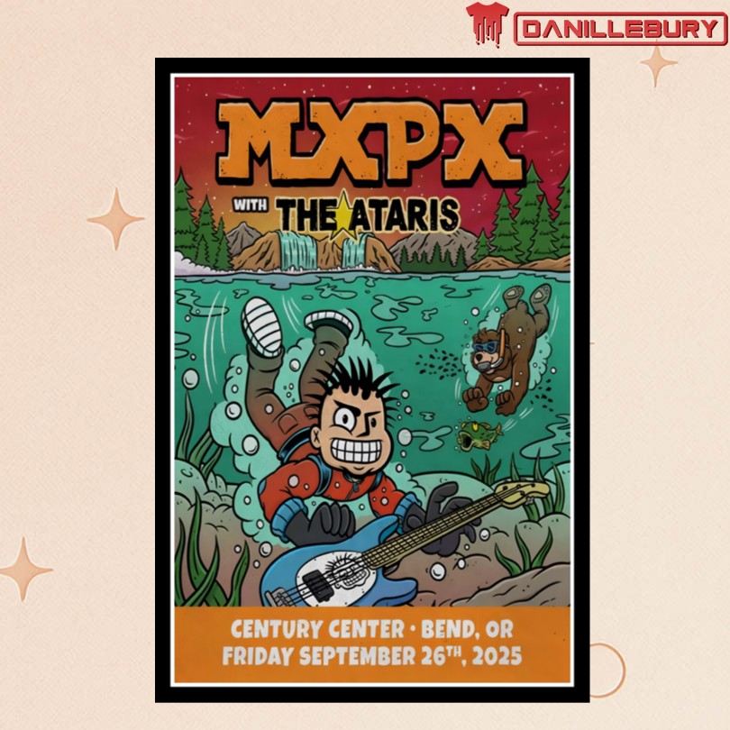 MXPX Bend, OR Sept 26 2025 Tour Poster
