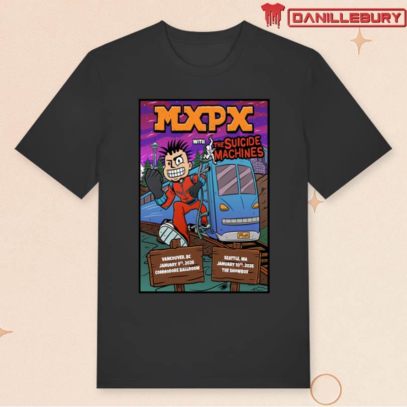 MxPx January 9 Vancouver BC January 10 And Seattle Wa 2026 Show Poster - Image 3