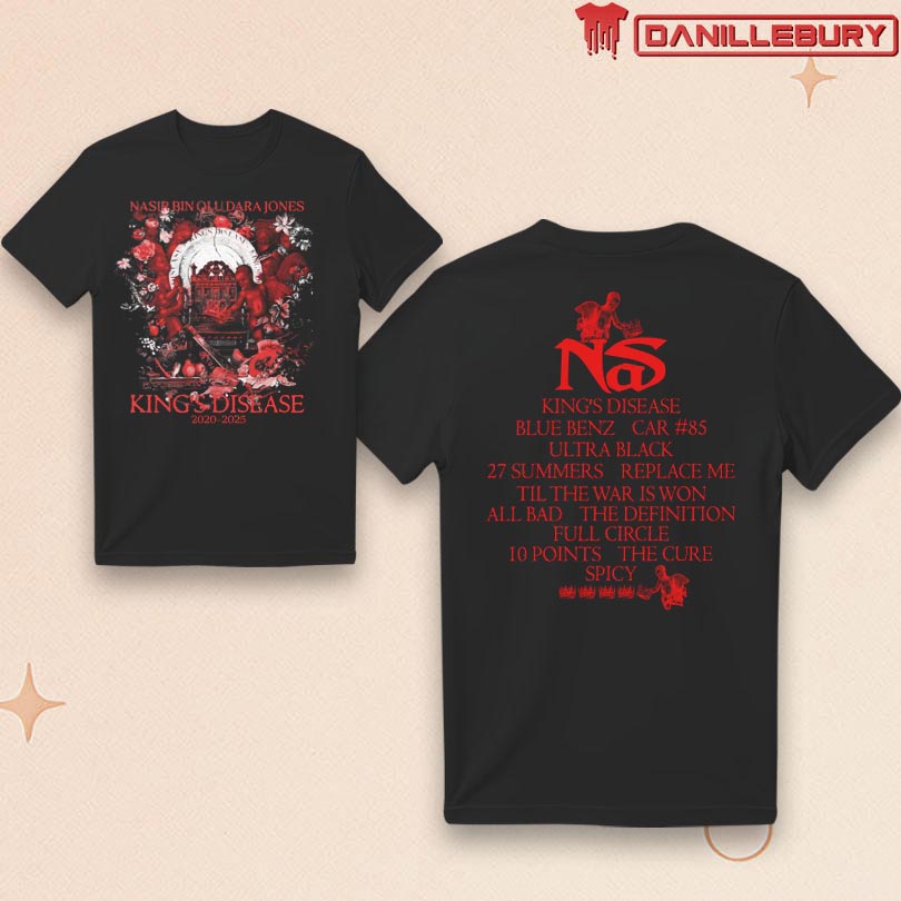 Nasir Jones King\'s Disease Anniversary T-Shirt