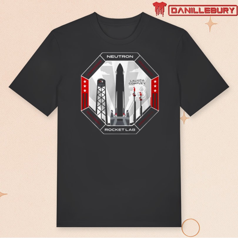 Neutron Rocket Lab Launch Complex T-Shirt