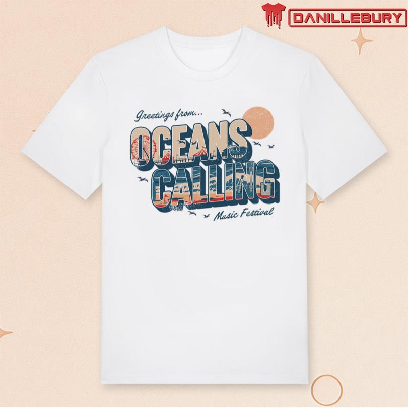 Oceans Calling Festival 2025 Postcard Tee