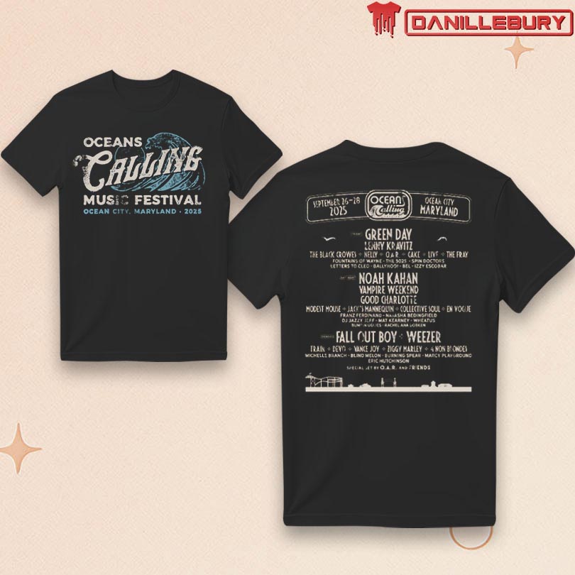 Oceans Calling Festival Wave Lineup T-Shirt