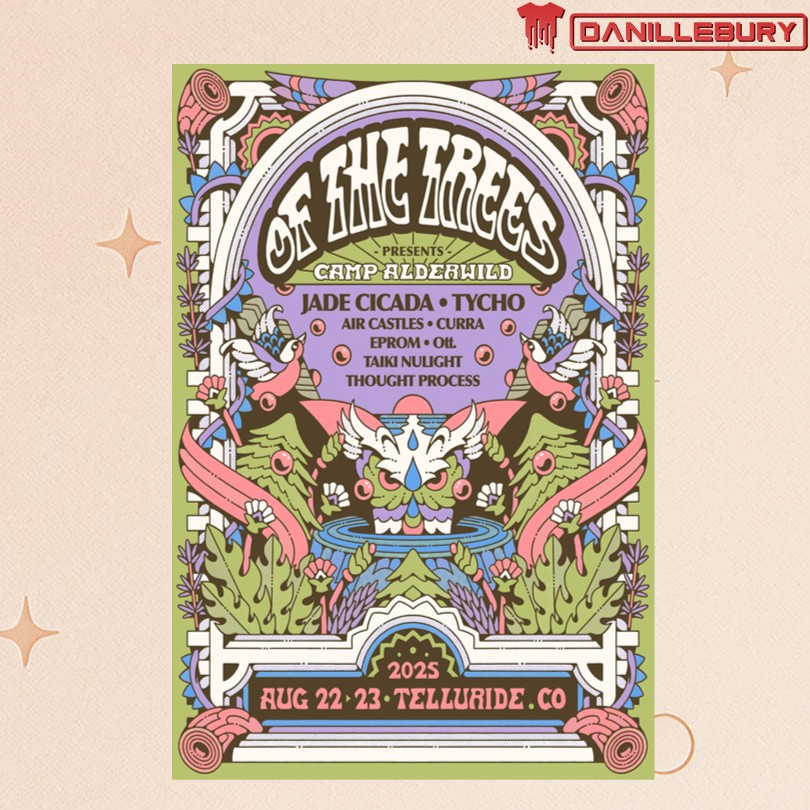 Of The Trees Telluride Town Park CO Aug 22-23 2025 Poster