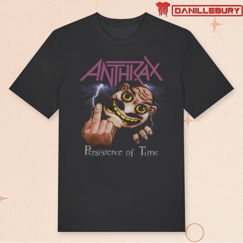 Official Anthrax Persistence Vintage Airbrush Merch