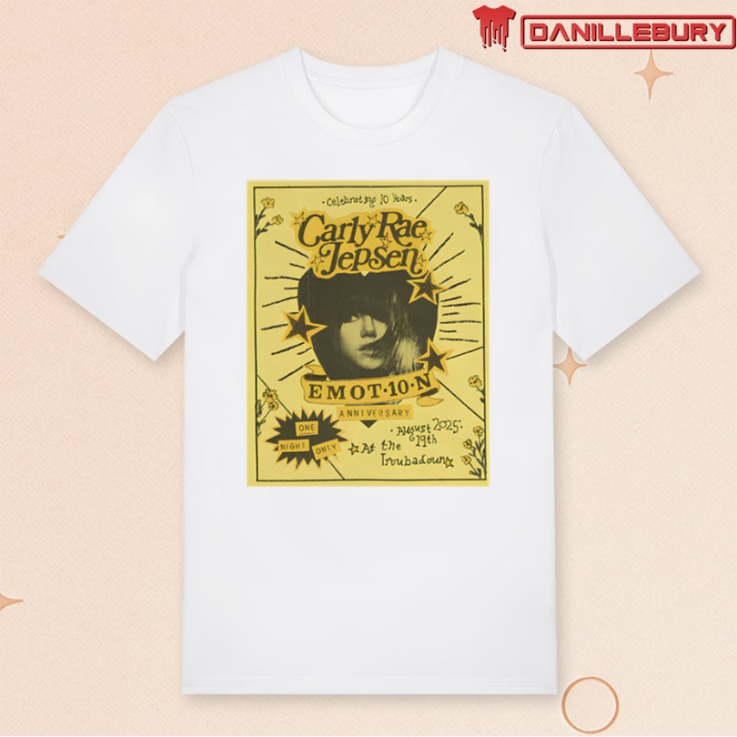 Official Carly Rae Jepsen Emotion One Night Only Merch