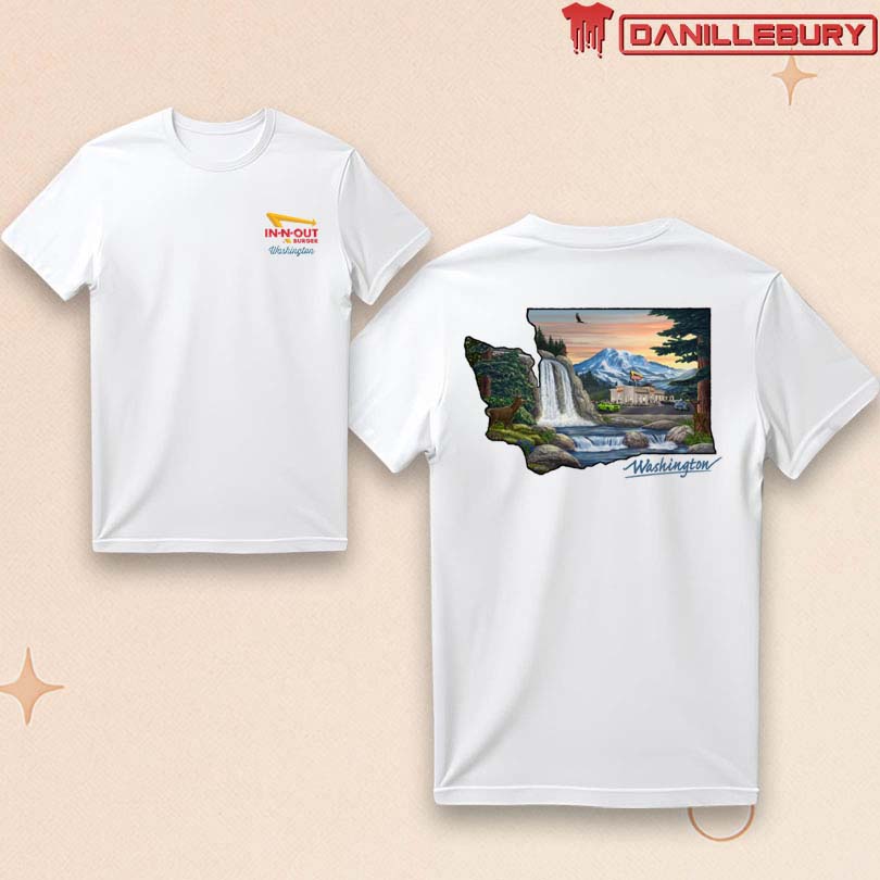 Official In N Out 2025 Washington T-shirt