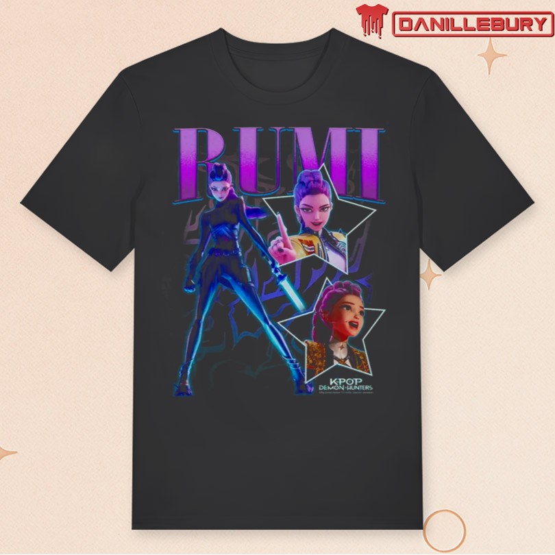 Official KPop Demon Hunters Rumi Collage Merch