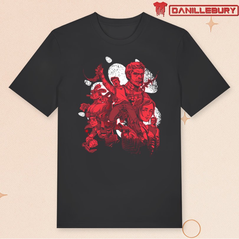 Official Naughty Dog 40 Years Of Greatness Merch