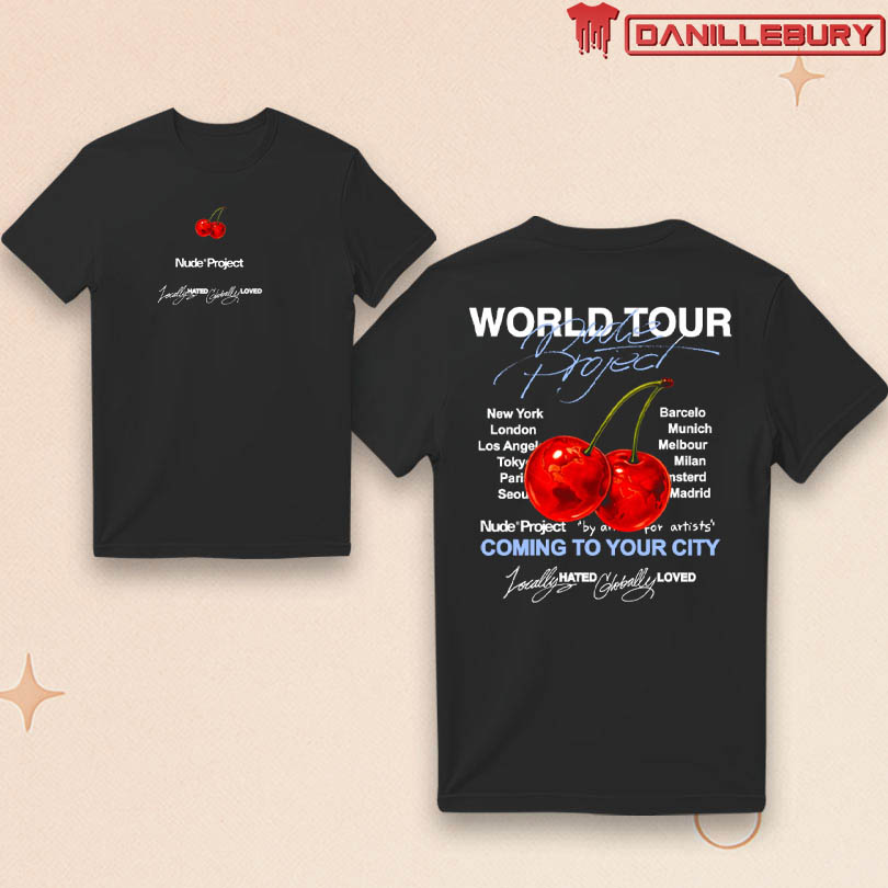 Official Nude Project World Tour 2025 Merch
