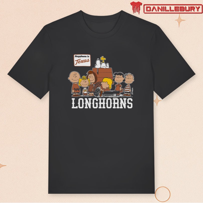 Official Peanuts The Gang Texas T-Shirt