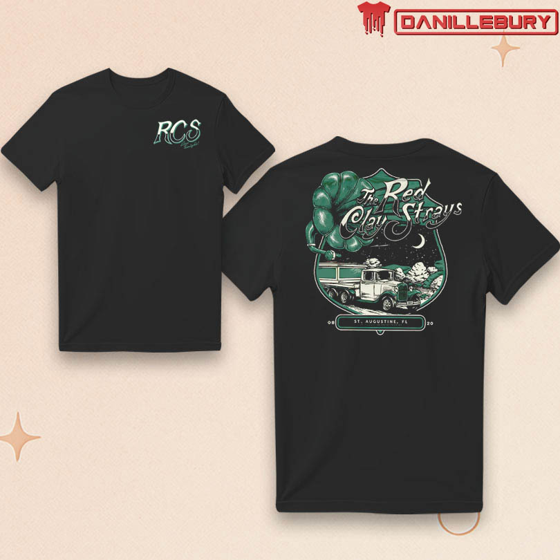 Official Red Clay Strays August 20 2025 St Augustine, FL T-shirt