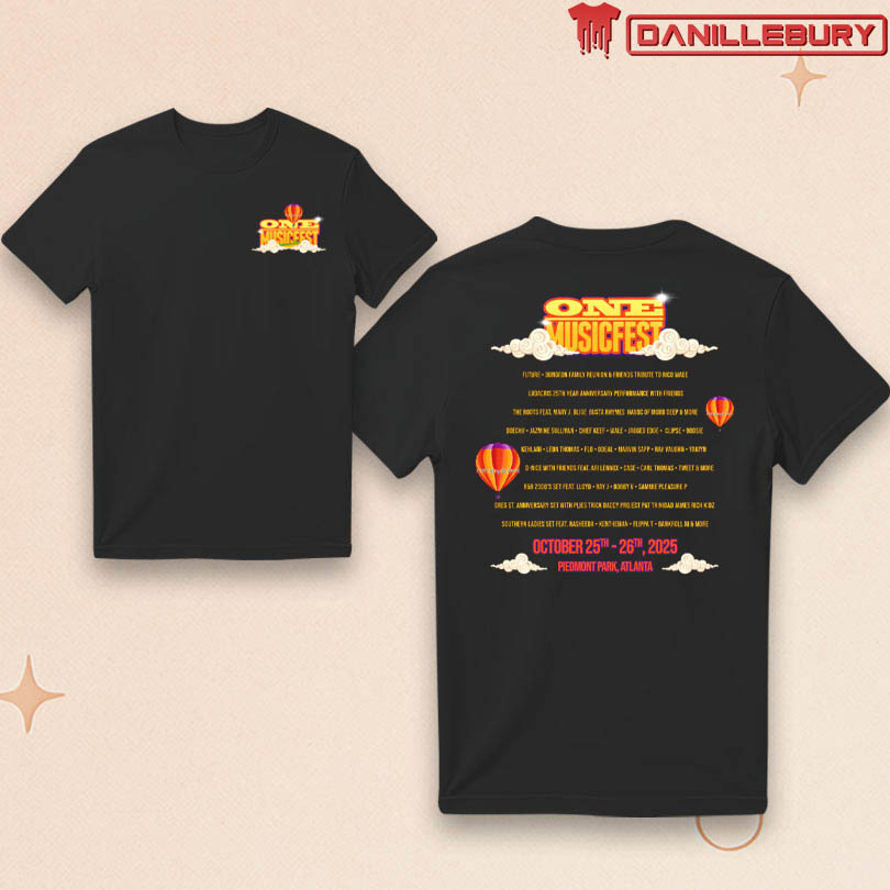One Music Fest 2025 T-shirt