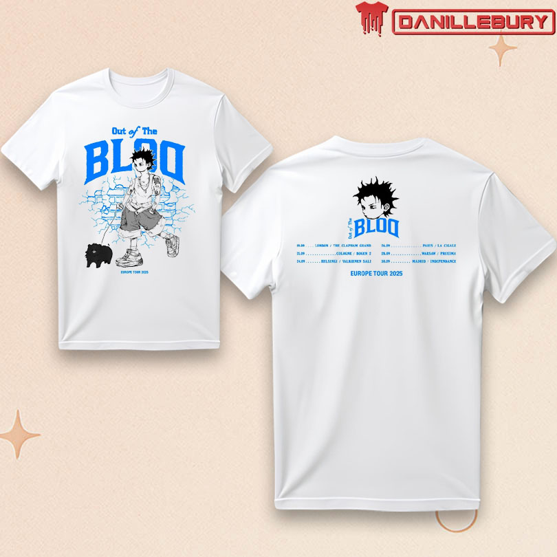 Out of the BLOO Europe Tour 2025 Tee