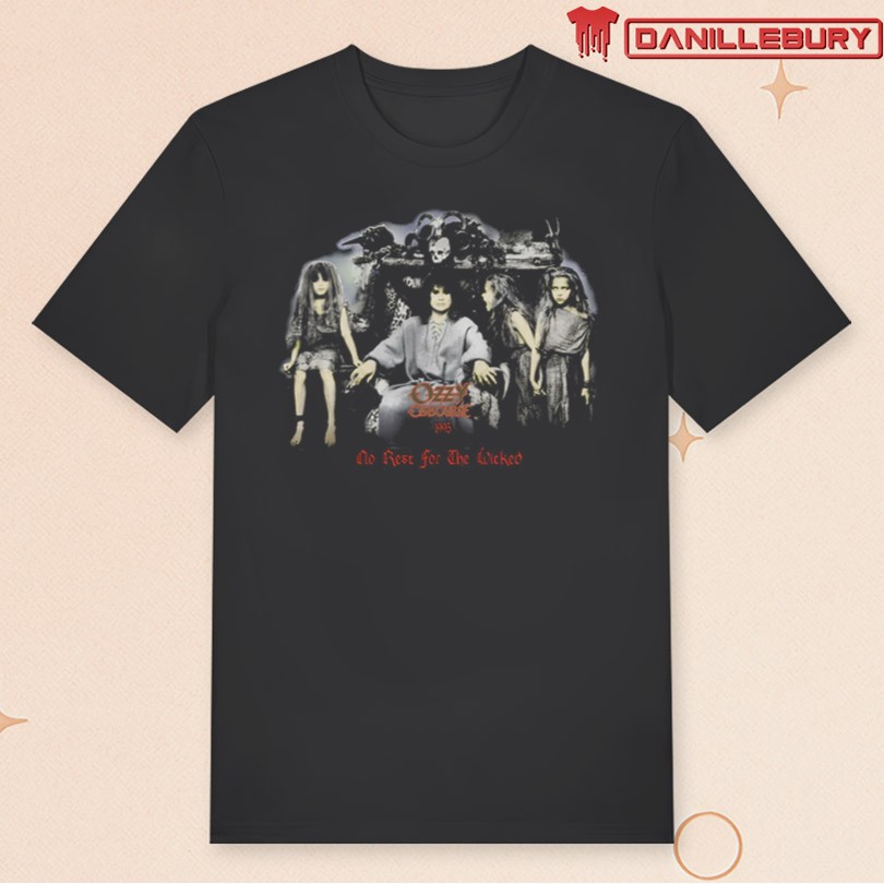 Ozzy Osbourne No Rest For the Wicked 1995 Shirt