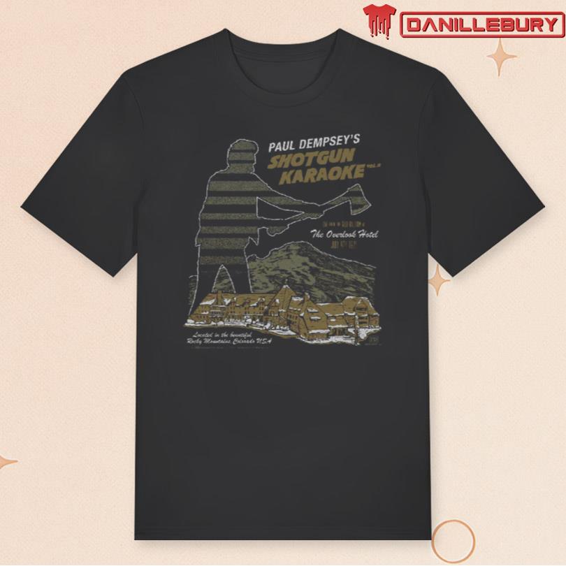 Paul Dempsey Shotgun Karaoke Tee