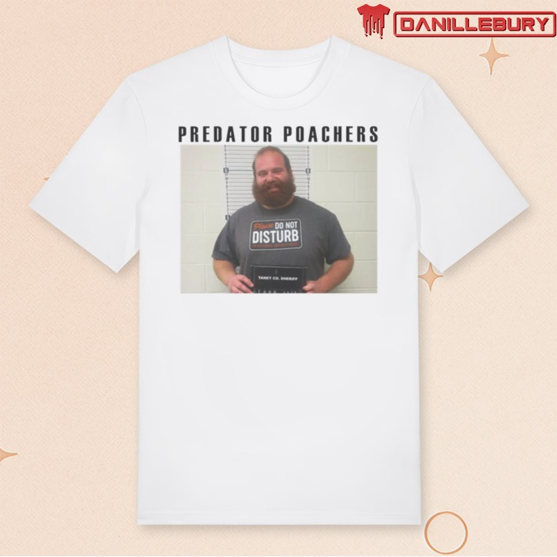 Predator Poachers Mug Shot 2025 T-Shirt
