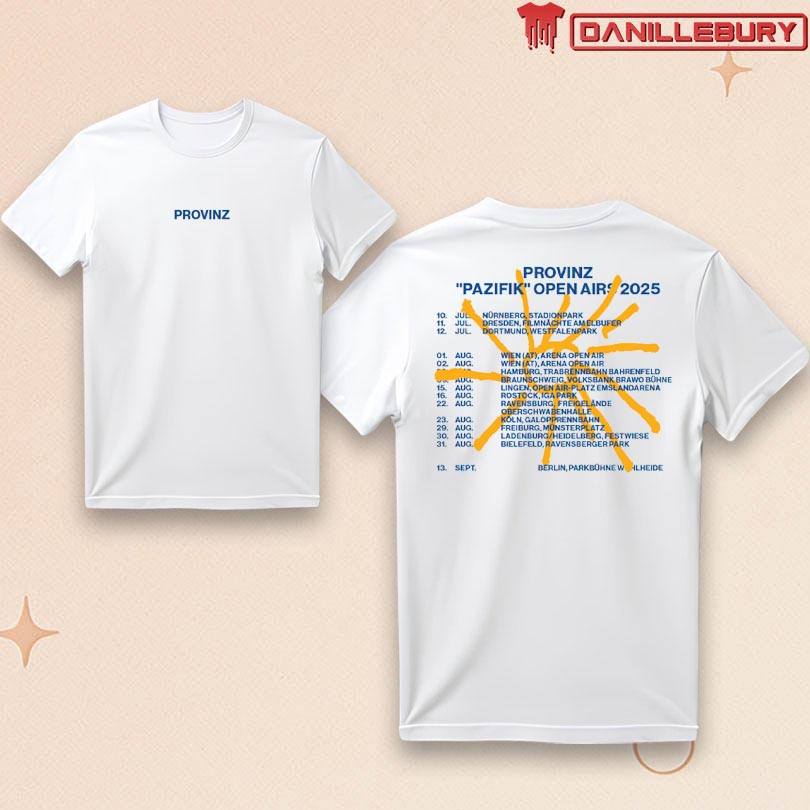Provinz Pazifik Open Airs 2025 Merch