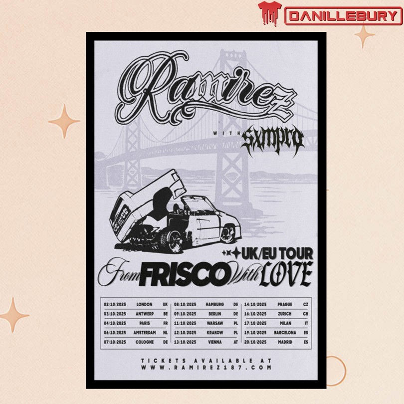 RAMIREZ UK EU TOUR 2025 POSTER