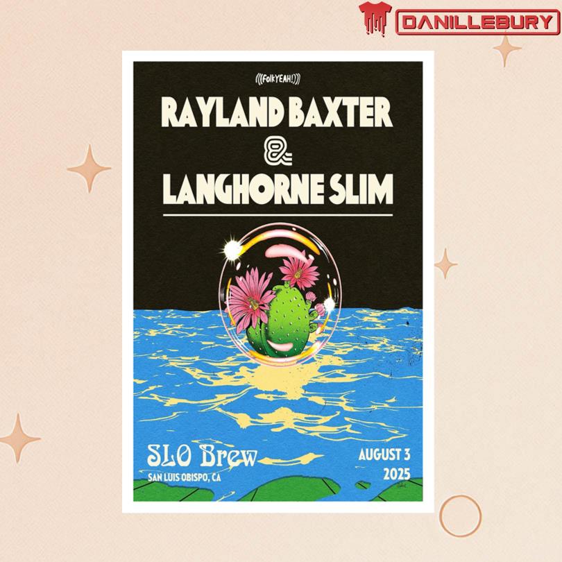 Rayland Baxter & Langhorne Slim August 3 2025 Poster