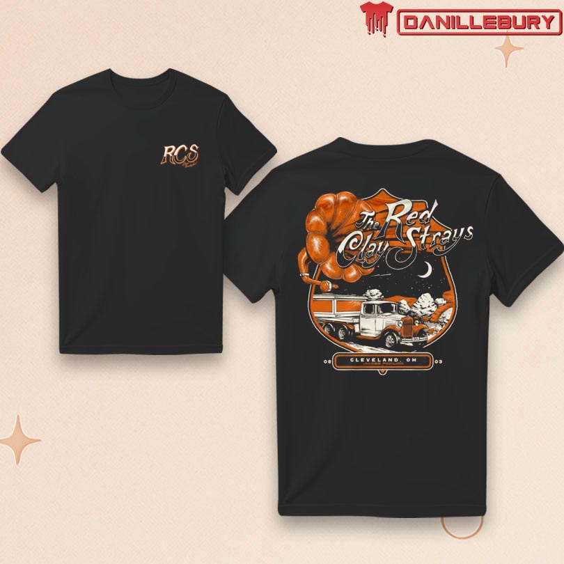Red Clay Strays Tour Cleveland OH August 3 2025 T-Shirt