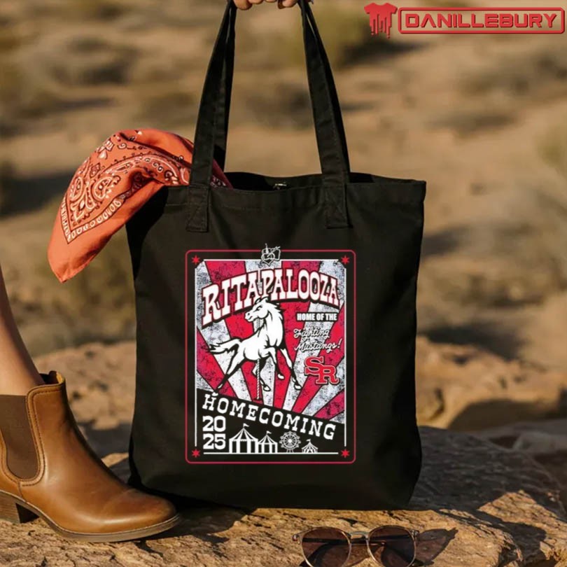 Ritapalooza Homecoming 2025 Fighting Mustangs T-Shirt - Image 3