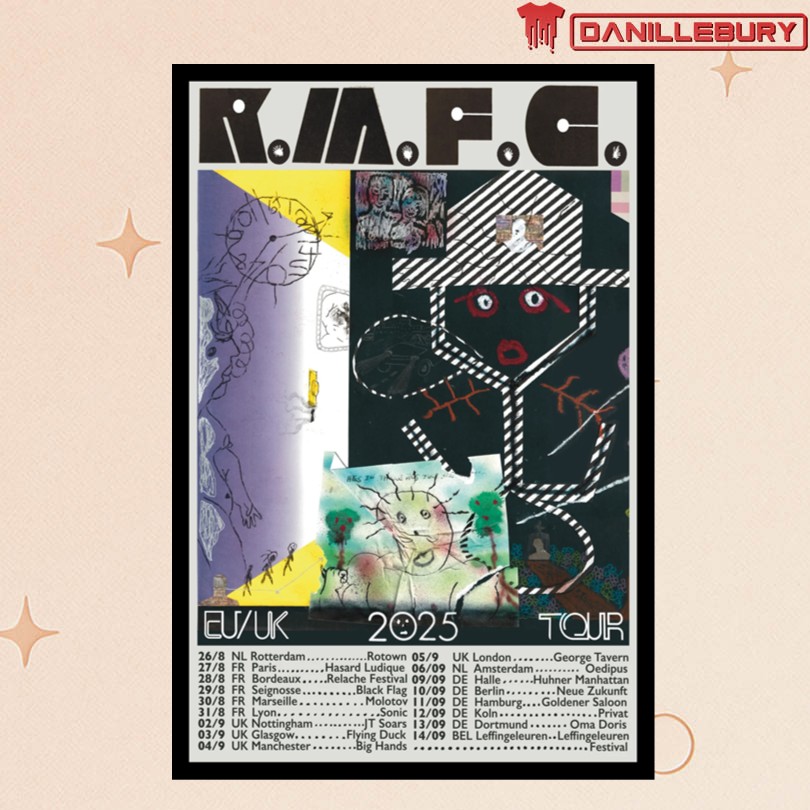 R.M.F.C EU & UK Tour 2025 Poster