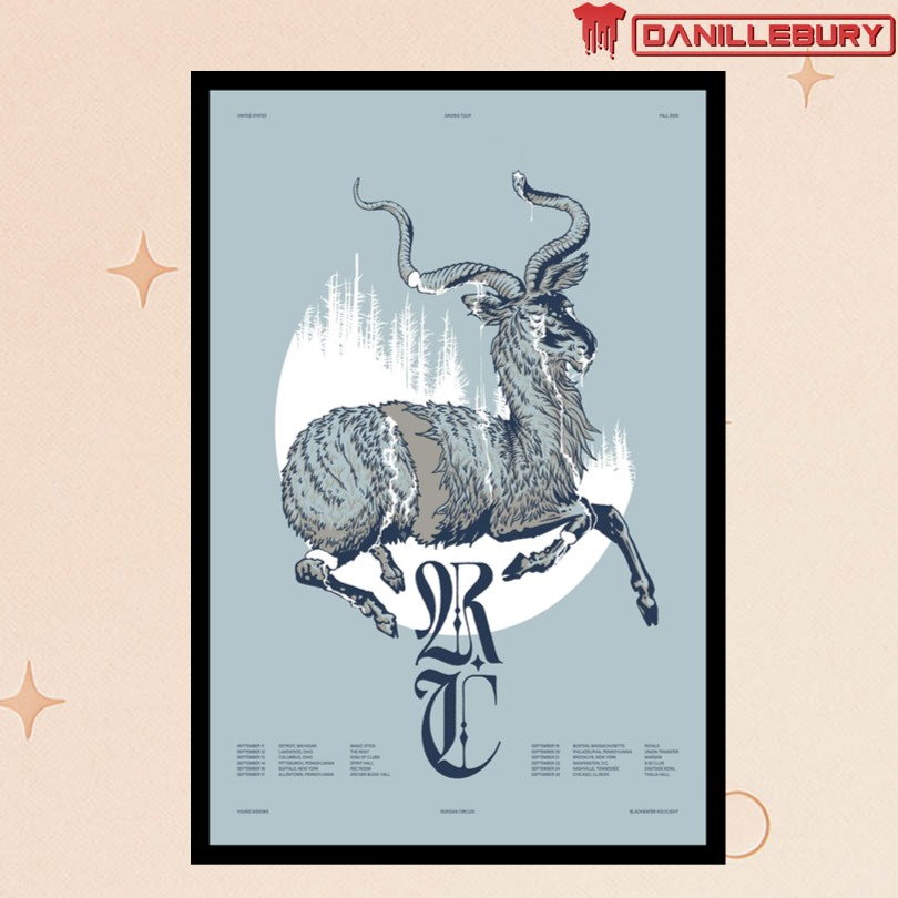Russian Circles US Tour 2025 Poster