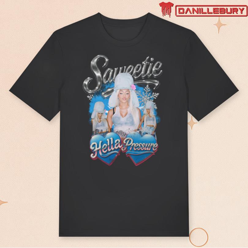 Saweetie Hella Pressure Icy Photo Tee