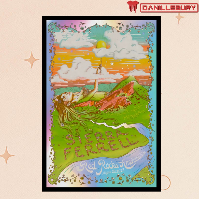 Sierra Ferrell Red Rocks 8 28 25 Tour Poster