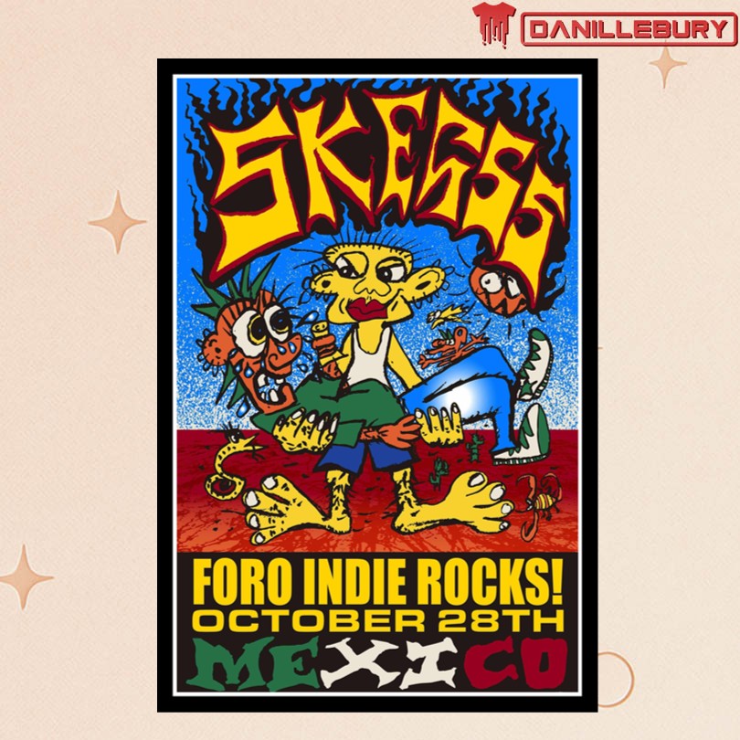 Skegss October 28 2025 Foro Indie Rocks Mexico Poster