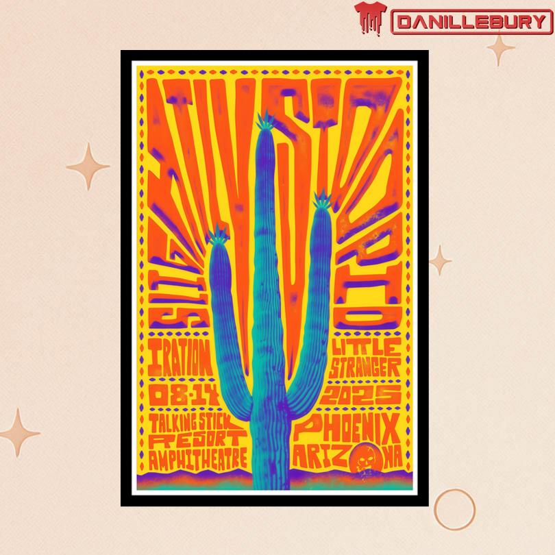 Slightly Stoopid Talking Stick Resort Amphitheatre Phoenix, AZ Aug 14 2025 Poster