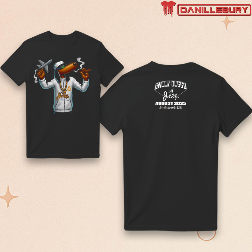 Snoopy\'s x JetLife August 2025 Inglewood CA Tee