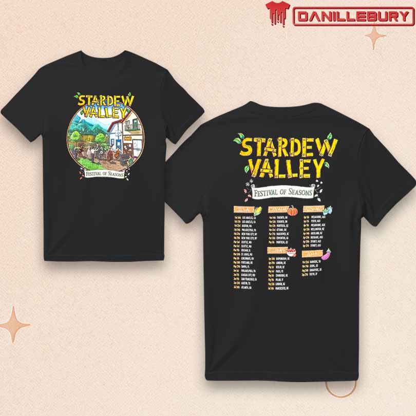 Stardew Valley Tour T-Shirt