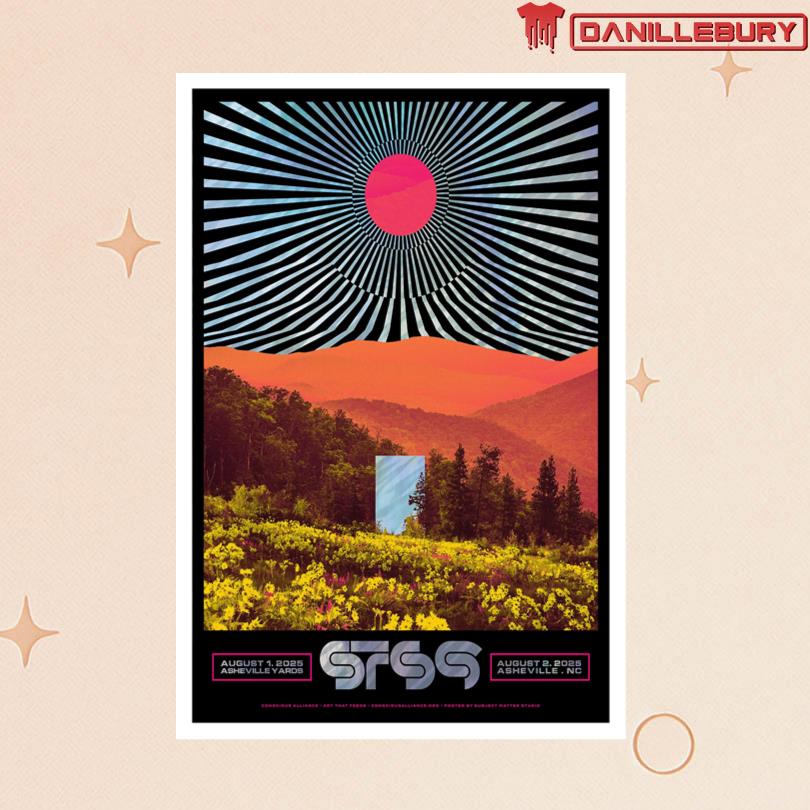 STS9 At Asheville, NC August 02 2025 Poster