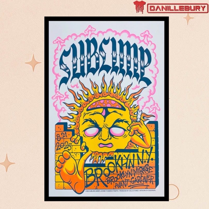 Sublime Brooklyn NY 8.21.2025 Tour Poster