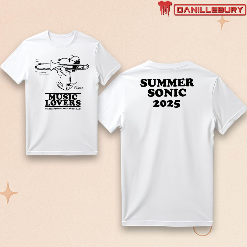 Summer Sonic × Peanuts Collaboration T-Shirt