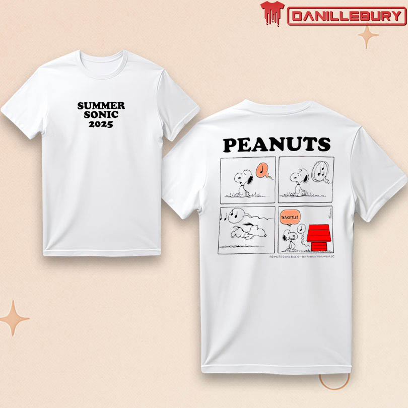 Summer Sonic × Peanuts Summer Sonic 2025 T-shirt
