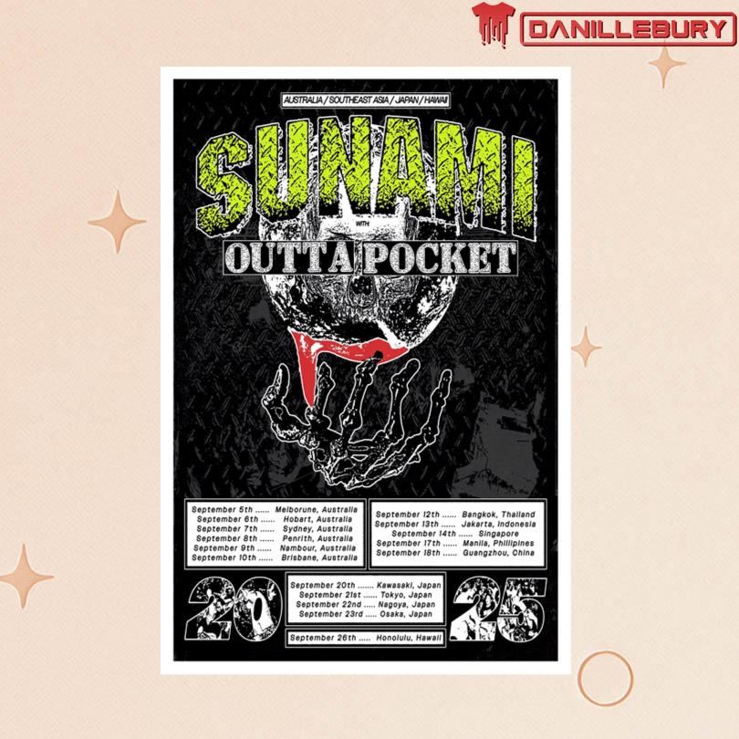 Sunami Outta Pocket September 2025 Event Poster