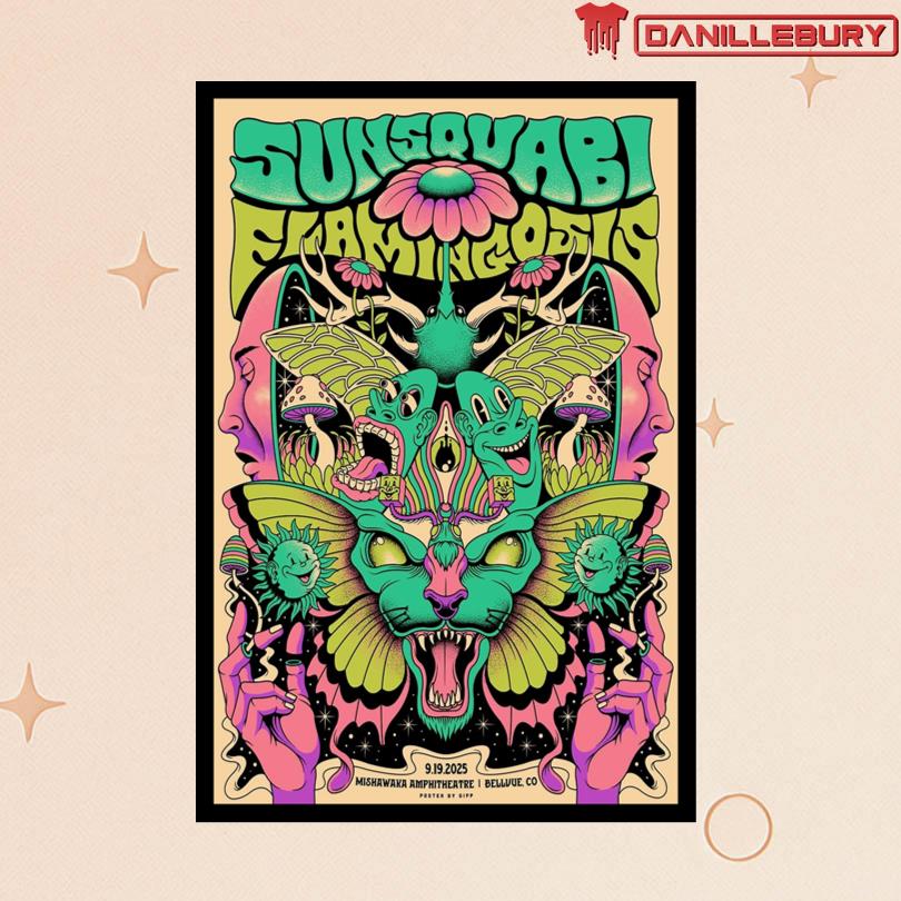 SunSquabi Sept 19 2025 The Mishawaka Amphitheatre Poster