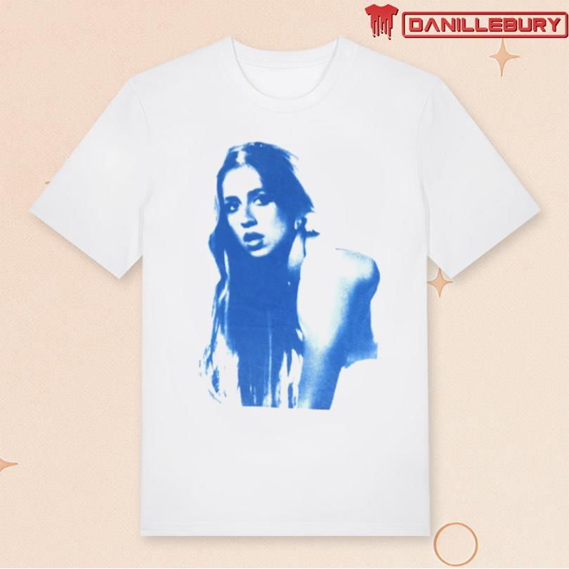 Tate Mcrae Blue White Shirt