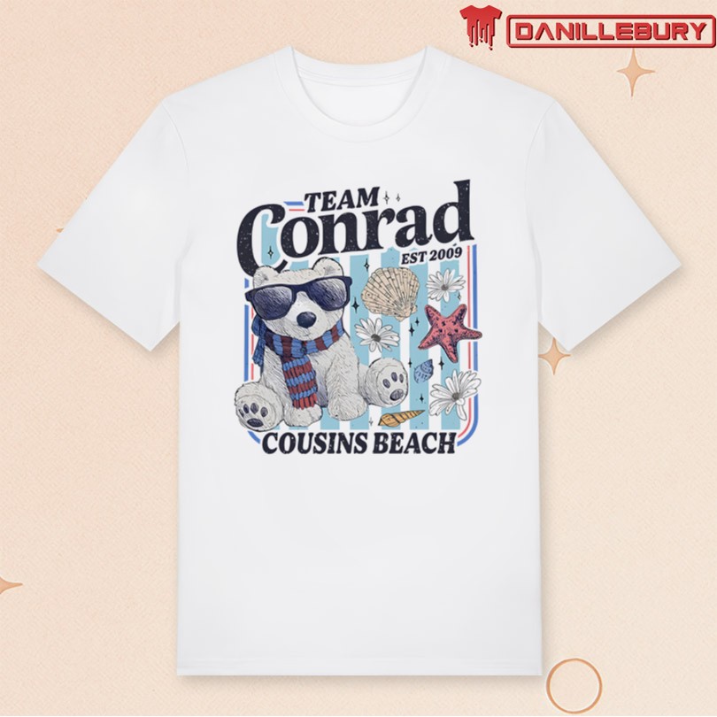 Team Conrad Cousins Beach Official T-shirt