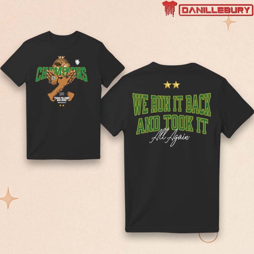 Team Falcons Champions 2025 T-Shirt
