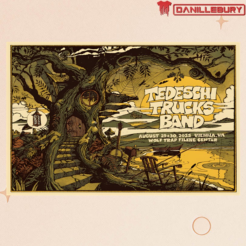 Tedeschi Trucks Band Aug 29-30 2025 Vienna, VA Tour Poster