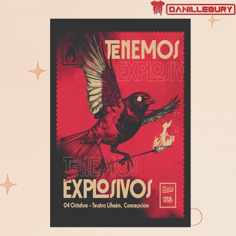 Tenemos Explosivos Teatro Lihuen Concepción 10 4 2025 Tour Poster