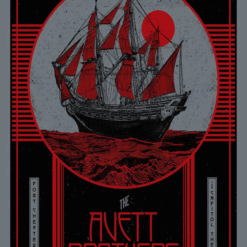 The Avett Brothers Aug 8 2025 The Capitol Theatre, Port Chester, NY Show Poster