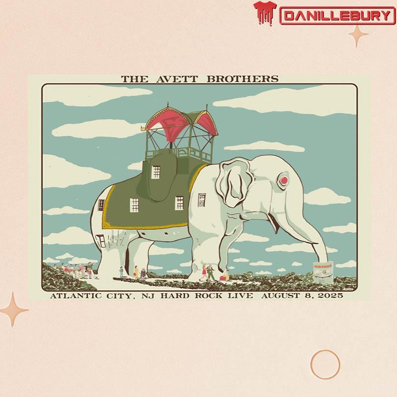 The Avett Brothers August 8 2025 The Capitol Theatre in Port Chester, NY Poster